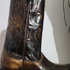 Laredo Women’s Western Cowboy Boots Brown/Black Style 9644 US 10A