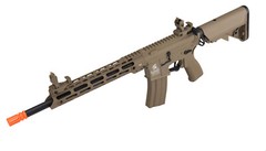 Lancer Tactical Enforcer Hybrid Gen 2 BLACKBIRD AEG Tan AirSoft Rifle Gun 395FPS