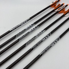 Easton Black Max 340 6.5MM Carbon 30 inches Up To 70 Lbs 6 PACK