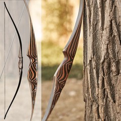 20-70lb Handmade Traditional Mongolia Horse Recurve Bow Longbow Archery Hunting