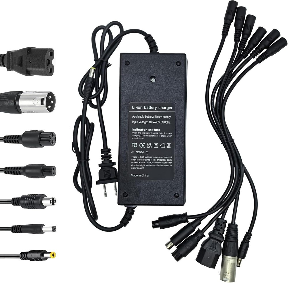 54.6V 2A Adapter Charger Inokim, Isinwheel, Apollo, Varla for 48V Battery