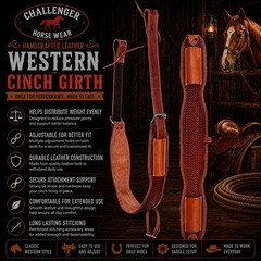 Horse Western Basketweave Tooled Leather Rear Flank Saddle Cinch Billets 9780