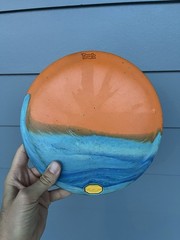 Vibram Discs Trak 170g X-Link Medium Rubber Blend Orange/Blue OOP 💎RARE💎
