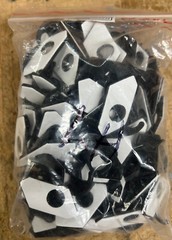Bag of 100 left hand rubber arrow rest for recurve bows