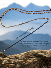 B55 Flemish Twist Bowstrings – 16 Strand – «SYCAMORE» – Recurve – Choose Length