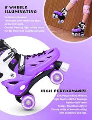 METROLLER Roller Skates for Girls and Boys Teens Adjustable 4 Sizes for Kids…