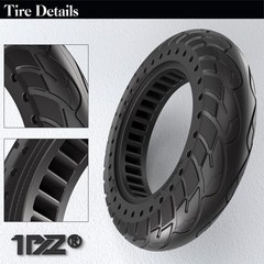1PZ 10×2.125 Solid Tire Front or Rear Honeycomb Tires Replacement for Xiaomi …