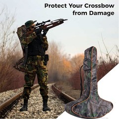 Soft Crossbow Case Archery Bow Carrier Bag + Backpack Straps for Outdoor Hunting