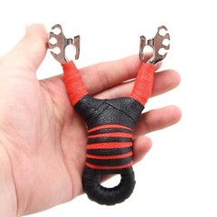 Heavy Duty Outdoor Durable Rubber Bands Slingshot Set Hunting Catapult Shooting