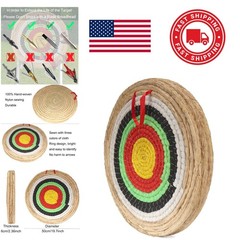 Sustainable Archery Target 19.7 Inch Made of Straw for Eco Conscious Shooters