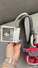 Black Diamond Momentum Harness XS Gray Climbing Belay Adjustable