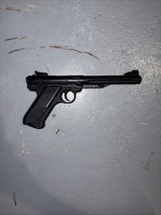 Ruger Mark IV Break Barrel .177 Cal. Pellet Air Pistol —320fps W/ Rifled Barrel