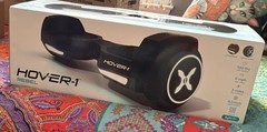 NEW Hover-1 Rebel Hoverboard for Teens, LED Headlights, 6mph Max Speed, Black