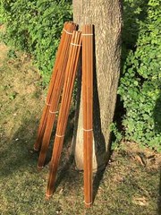 50X Archery Bamboo Shafts 33in 40-45lbs Handmade Arrows Traditional Target Shoot