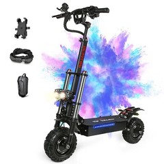 Tifgalop Electric Scooter Adult 5600W Dual Motor Off Road E-Scooter 50 MPH 60V