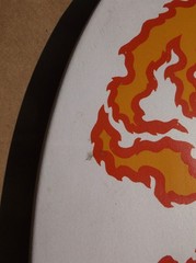 1988 POWELL PERALTA TOMMY GUERRERO «FLAMING DAGGER» SKATEBOARD DECK RARE