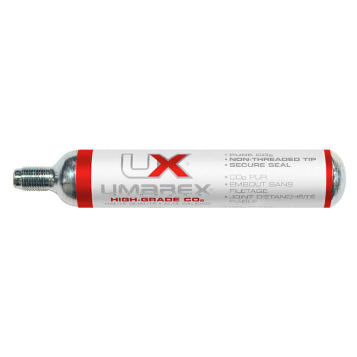 Umarex 88g CO2 Cartridges Prefilled Air Gun CO2 Cylinders – 2 Count – 2252534