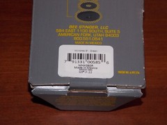 Bee Stinger MicroHex 8″ Stabilizer in Matte Black w/Green – B Stinger