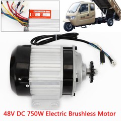 48V Electric Brushless Scooter Motor Kit Go Kart Gear Reduction ATV w/Controller