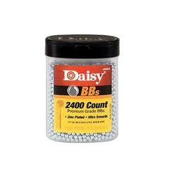 Daisy PrecisionMax .177 BB Zinc-Plated Steel 2400/ct Bottle 980024446