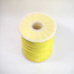 1/8-Inch x 1000-Foot Pure 100% Nylon Yellow Diamond Braided Rope