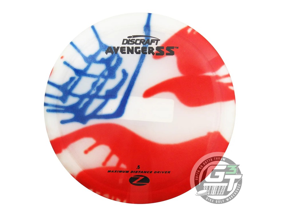 NEW Discraft FlyDye Z Avenger SS 170-172g Flag Distance Driver Golf Disc