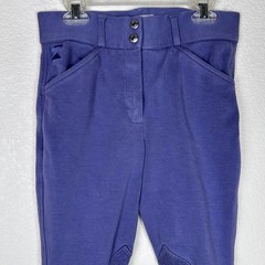 Dover Saddlery Youth sz 14 Riding Sport cotton blend tights breeches Equestrian