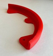 CENTURY Nose Bone Style Skateboard Guard, Sizes to FIT YOUR DECK – RED