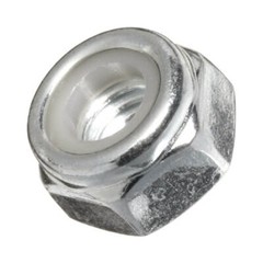 Standard Axle Nut (5/16-24) – Silver (Set of 2)