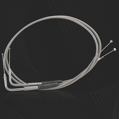 35″ Braided Throttle Idle Cable Kit Stainless Steel Extended Length Throttle …