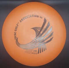 VERY RARE 1983 Ben-Wal Kitty Hawk Soft Touch 1 stamp Orange Disc Golf 174g