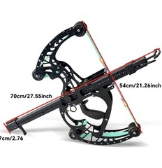 Metal Compound Bow With 50 Round Capacity For Target Shoot And Hunting