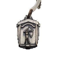 Vintage Sports Tie Bar Archery Charm Retro Mens Clasp Clip Sportsman Award MCM