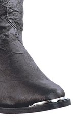 Dingo 12″ Slouch Men’s Western Boots Size 10 Distressed Black 15240 Vintage