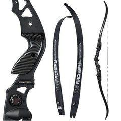 62″ ILF Archery Recurve Bow 19″ Riser Takedown 25-60lbs Archery Hunting