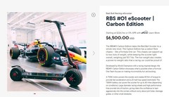 RED BULL Oracle / Formula 1 e-Scooter Carbon Edition BRAND NEW IN BOX!!!