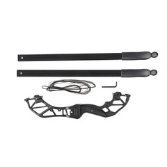 54″ Takedown Recurve Bow RH + 12 Fiberglass Arrows Archery Hunting Target Set