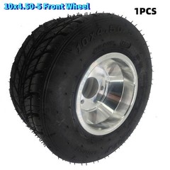 10×4.50-5 or 11×7.10-5 Tire 3 Bolt Wheel Rim for Racing Go Kart Trike Drift Quad