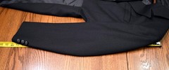 Grand Prix shadbelly coat jacket black, CAN 12 USA 6