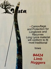 Limb Huggers lycra form fitting sleeves protect recurve & longbow archery limbs
