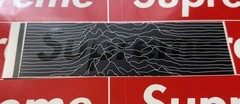 Supreme Black Peter Saville Joy Divison Box Logo Sticker 2005 Ships Same Day ✉️
