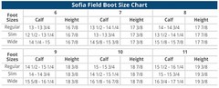 Ovation Sofia Grip Brown Ladies’ Field Boot – Regular/Slim/Wide Calf – 470965