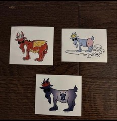 GOAT USA Sticker Mystery Pack ! 5 Stickers – No Duplicates! FREE SHIPPING