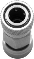 Paintball PCP Double 8mm Female Quick-Disconnect Coupling Adaptor Stainless S…