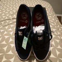 DC Shoes Manual S Men’s Skateboarding Shoes Navy /White, US 11.5 Medium (D)