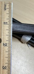 3 Pairs New Ovation Sellerie Dark Brown Leather 54″ Reins