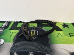 Archery Bow Wrist Sling Black and White Reflective Mathews, Hoyt, PSE, Bowtech