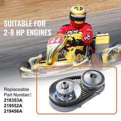 Uimoso 3/4″ Torque Converter Clutch 10T #40/41/420 Chain for Comet TAV2 30-75