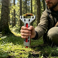 CNC High-Performance Aluminum Alloy Slingshot for entertainment & Hunting