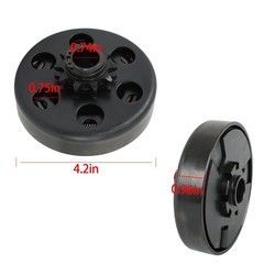 Centrifugal Go Kart Clutch 3/4″ Bore 10 Tooth 10T for #40/41/420 Chain 6.5HP
